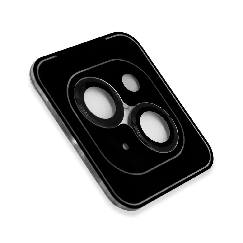PROTECTOR DE CAMARA - MODO-004 METAL - IPH 14 / 14 PLUS - ONLY - NEGRO