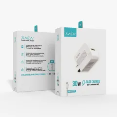CARGADOR 220V MODO-006 - 1USB + TIPO C - ONLY PREMIUM - BLANCO