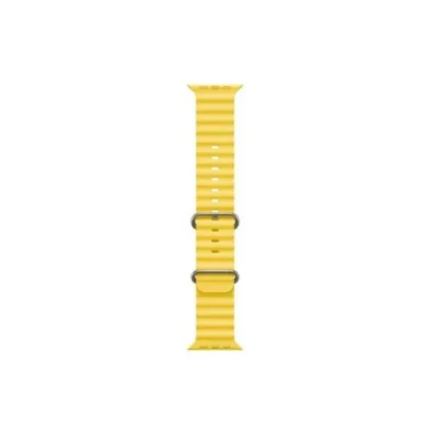 MALLA RELOJ MODS-754 SILICONA CORRUGADA 38 - ST - AMARILLO