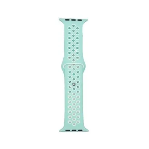 MALLA RELOJ MODS-765 SILICONA BICOLOR 42 - ST - CELESTE