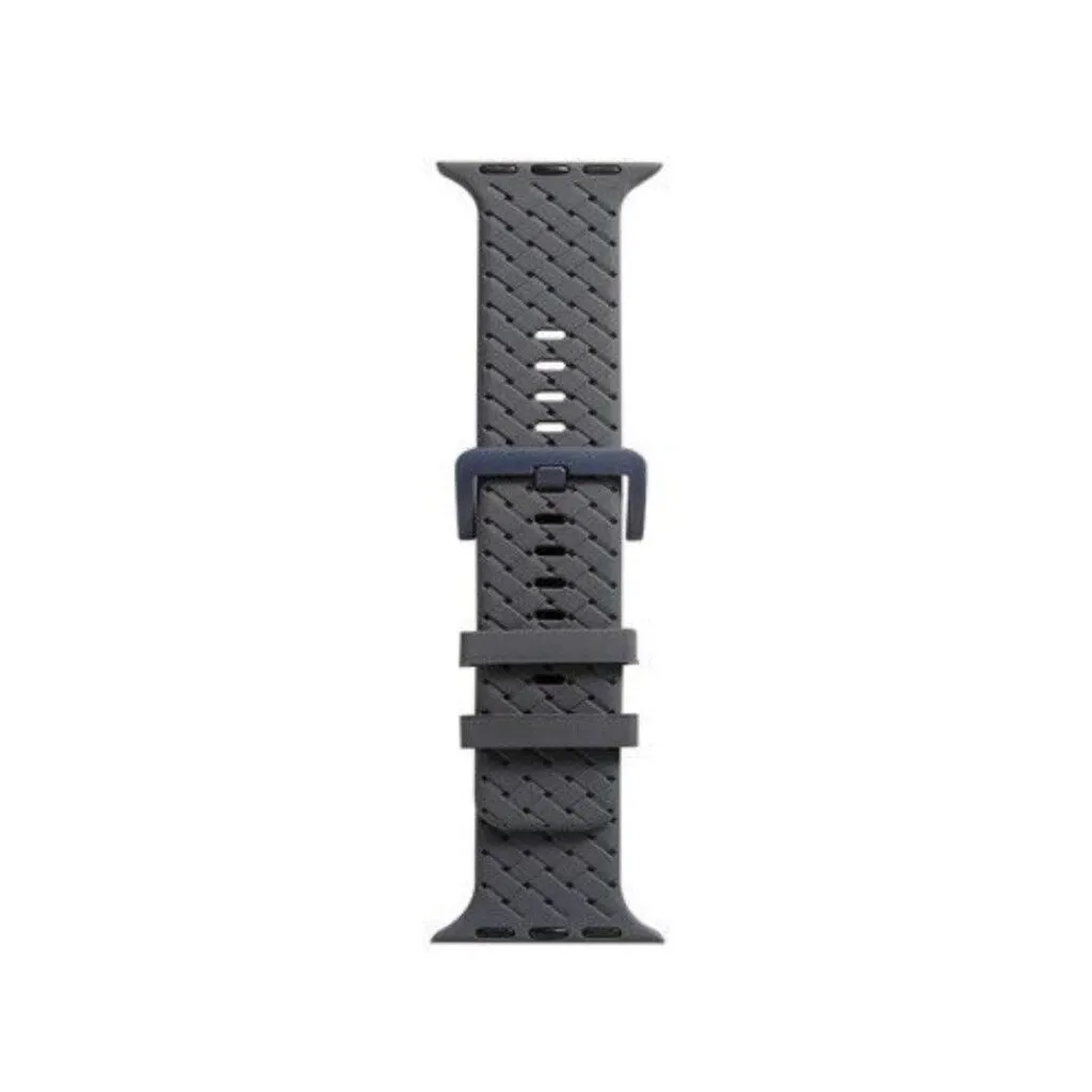MALLA RELOJ MODS-767 SILICONA TRENZADA 42 - ST - GRIS