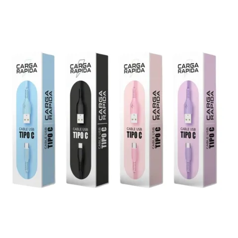 CABLE USB TIPO C MODS-950 - STOCK - CELESTE