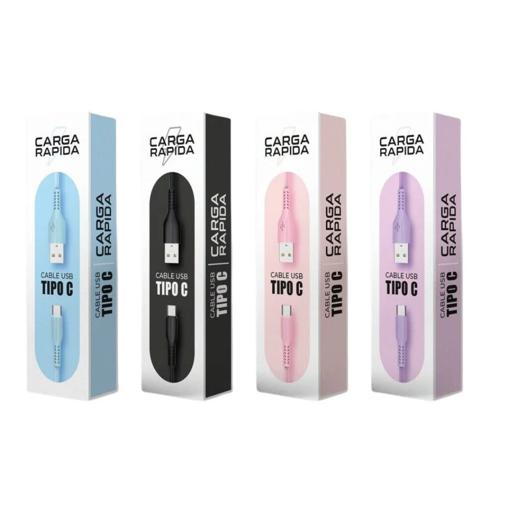 CABLE USB TIPO C MODS-950 - STOCK - NEGRO
