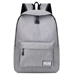 MOCHILA LISA ECONÓMICA MODS-1107 - ST - GRIS