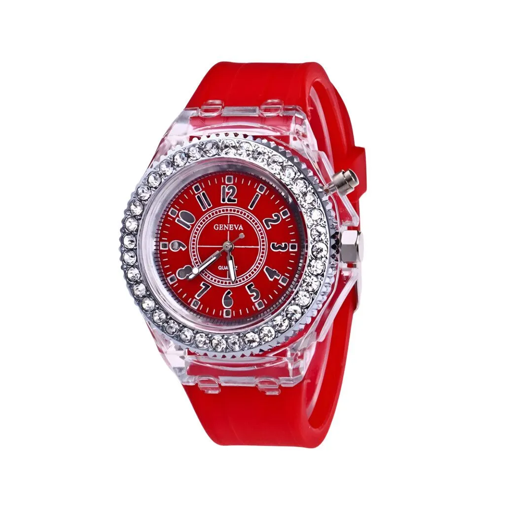 RELOJ GENOVA Z166 LIGTH MODS-770 - ST - ROJO