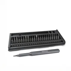 JUEGO DE DESTORNILLADORES DE PRECISION  26 EN 1 CRV ACERO (GRIS FOSFATO) J2008-2