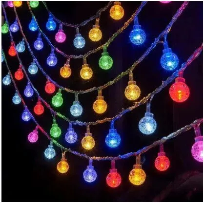GUIRNALDA NAVIDEÑA BURBUJAS 3M/20 LUCES-USB MODV-0017 - VARIOS - COLORES