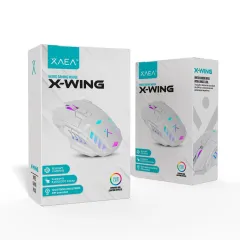 MOUSE GAMER MODX-053 X-WING- XAEA - BLANCO