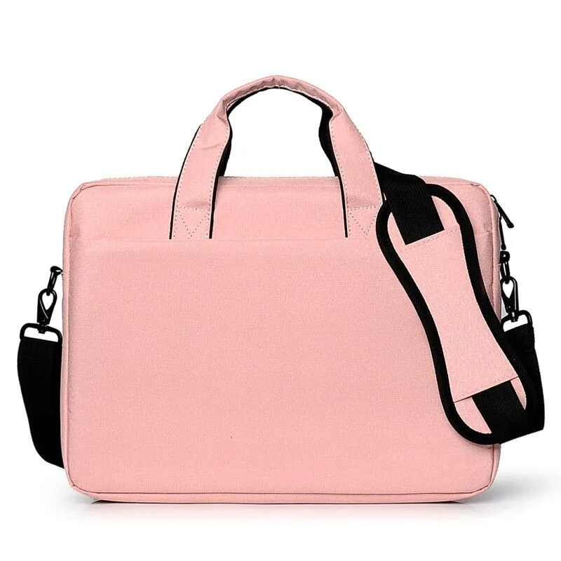 BOLSO NOTEBOOK 15,6'' C/CORREA AJUSTABLE MODX-00GO - XAEA - ROSA