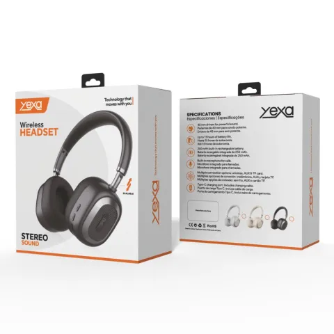 AURICULARES BT  MODY-00HH - YEXA - NEGRO
