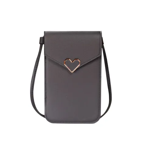 BANDOLERA PORTA CELULAR MODV-00KQ - VARIOS - GRIS