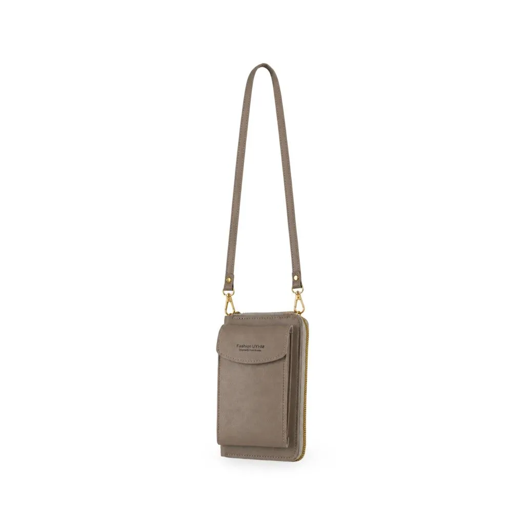 BANDOLERA PORTA CELULAR MODV-00KR - VARIOS - BEIGE