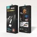 CABLE ZEUS TIPO C-TIPO C MODX-00MC - XAEA - PLATA