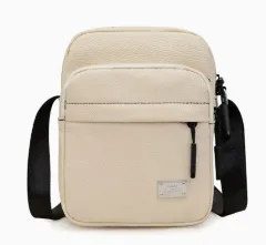 BOLSO  CUADRADO SIMIL CUERO MODV-00LP - VARIOS - BEIGE