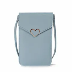 BANDOLERA PORTA CELULAR MODV-00KT - VARIOS - CELESTE