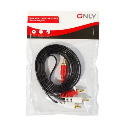 CABLE AUDIO 2RCA/2RCA 1.5M VR