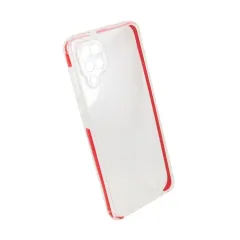 TPU ACRILICO TRANSP. MOD 157 - SAMS A01 CORE - ROJO